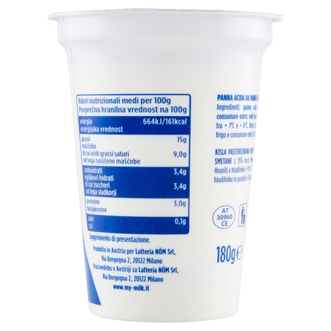 Milk Panna acida 180 g